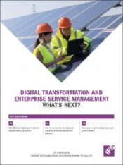 Digital Transformation and Enterprise Service Management White Paper