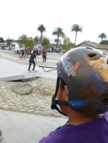 Young Skater at a Tony Hawk Foundation Park