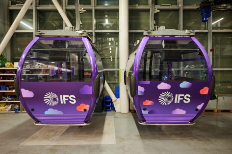  IFS Cloud Cable Car Rebrand