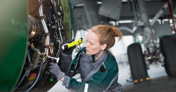 Aviation maintenance MRO technician