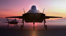 Sunset background fighter jet on runway which are an example of EU defence investment