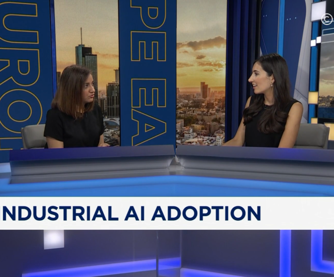 Kriti Sharma getting Interviewed by CNBC talking about the Invisible Revolution