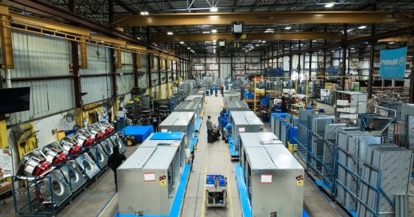 Munters warehouse with IFS Cloud upgrade