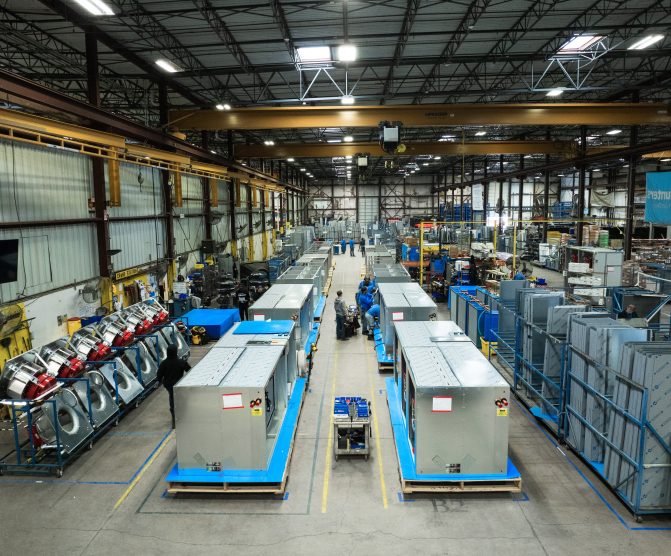 Munters warehouse with IFS Cloud upgrade