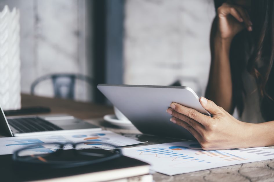 Woman working on Digital Modernization